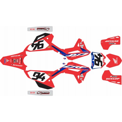 KIT ADHESIVOS CRF 450 21/22 ROCZEN 2022