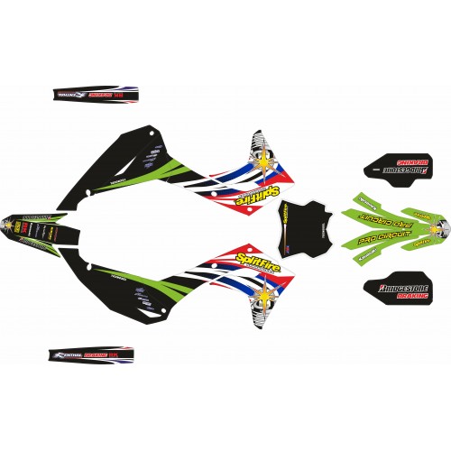 KIT DE ADHESIVOS KX 450 F  2024  SPLITFIRE V3