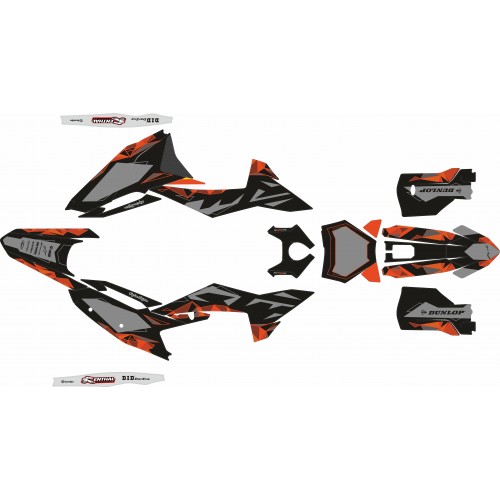 KIT ADHESIVOS KTM SX-SXF 2025 GEOMETRIC