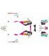 KIT ADHESIVOS HUSQVARNA TC/FC 2025 4WP GO PRO ROSA