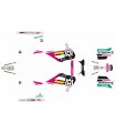 KIT ADHESIVOS HUSQVARNA TC/FC 2025 4WP GO PRO ROSA