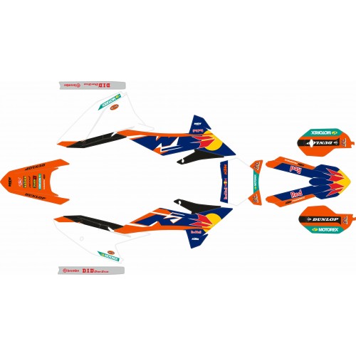 KIT DE ADHESIVOS KTM SX 85 25+ FACTORY