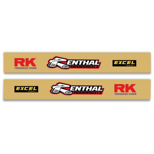 AHESIVOS DE BASCULANTE  KTM SX 98/07  EXC 98/07 RK-RENTHAL-EXCEL