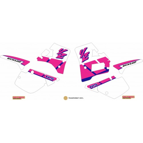 KIT ADHESIVOS OEM YAMAHA YZ 125 1991