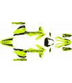 KIT ADHESIVOS SHERCO SE/SE-F 25/26 AMARILLO FLUOR/NEGRO