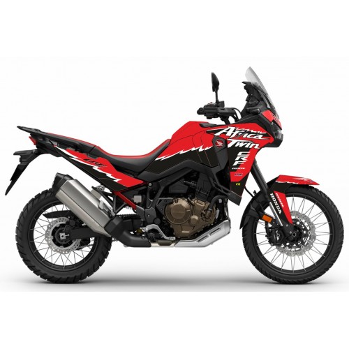 KIT ADHESIVOS HONDA AFRICA TWIN CRF 1100 24/25 ROJO