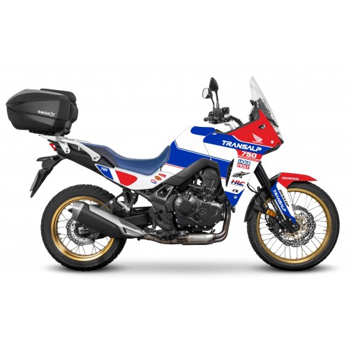 KIT ADHESIVOS HONDA TRANSALP 750 AZUL-ROJO